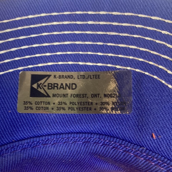 Vintage Molson Canadian Lager Trucker Mesh Cap Hat KBrand - Picture 8 of 8